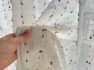 Keqiao colorful cotton-linen window screens - B2B wholesale vibrant breathable decor