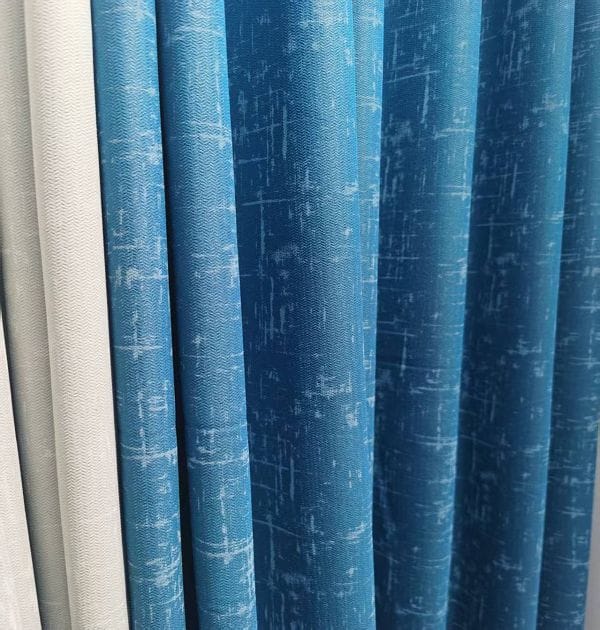 Double-Sided Linen Blackout Curtain In Hotel - Bulk Order Available