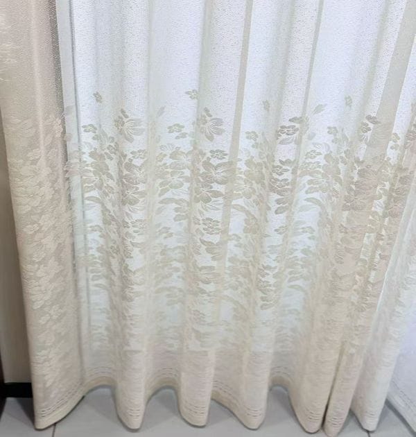 Keqiao, Shaoxing, China Off-White Floral Jacquard Curtains - B2B Wholesale Elegant Versatile Home Decor 2 Keqiao Off-White цветочные жаккардовые шторы - B2B Оптовая элегантный универсальный домашний декор
