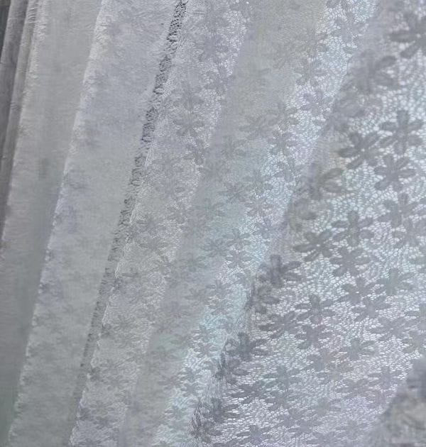 Keqiao, Shaoxing, China French Floral Lace Window Screen - B2B Wholesale Romantic Sheer Light-Filtering Bedroom Balcony Decor 2 Keqiao French Floral Lace Window Screen - B2B Wholesale Romantic Sheer Decor (Matches Homecurtain.vip)