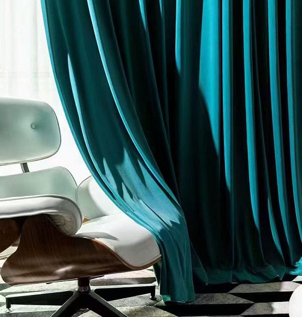 Keqiao classic color velvet curtain fabric - B2B wholesale luxurious soft decor