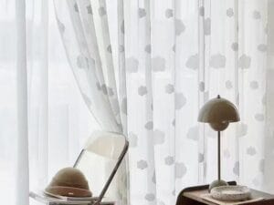 Keqiao cloud pattern children's window screen - B2B wholesale playful safe kids' decor