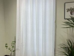 Keqiao white patterned sheer window screen - B2B wholesale versatile light-filtering decor