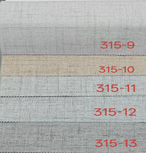 100% Ткань для штор блэкаут - белая основа, 13 цветов | Теплоизолированная ткань для блокировки солнца 3 100% Ткань Blackout Detail - белая основа и текстурированная лицевая сторона (13 цветов)