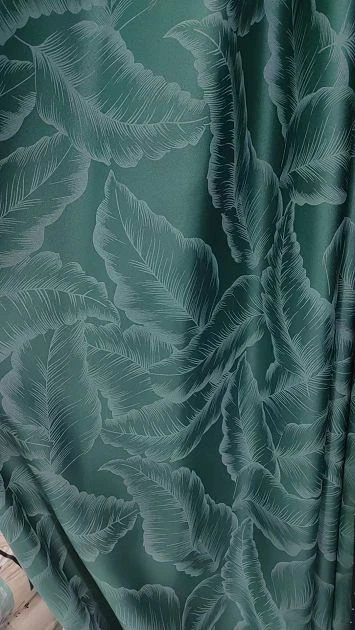 Wholesale Tropical Leaf Pattern Curtains - Nature-Inspired Fabric For Home &Amp; Hotel 4 Wholesale Tropical Leaf Pattern Curtains - Nature-Inspired Fabric For B2B Deco
