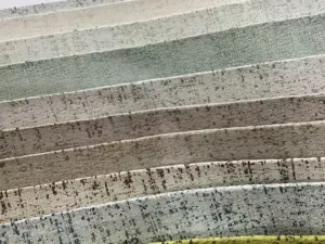 Plain Linen Curtains Wholesale Blended Fabric Swatches