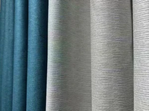 China Guangzhou curtains wholesale Vertical Texture Multi-Color Curtains