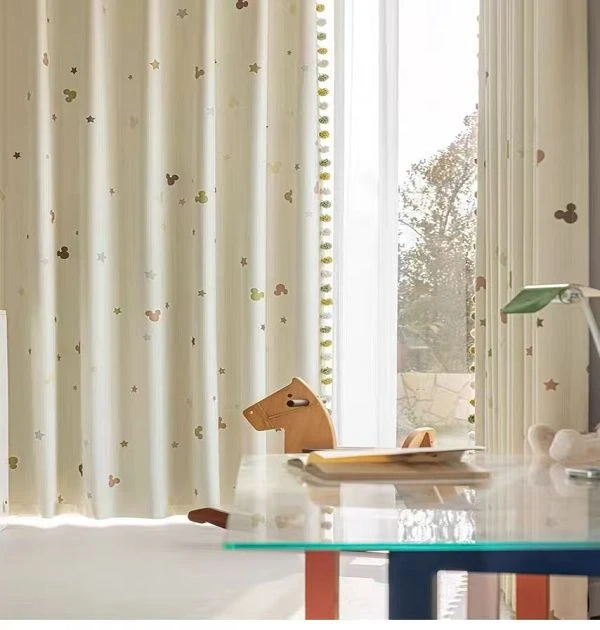 China Guangzhou Polka Dot Blackout Curtains 7 China Guangzhou Polka Dot Blackout Curtains 批发_Wholesale