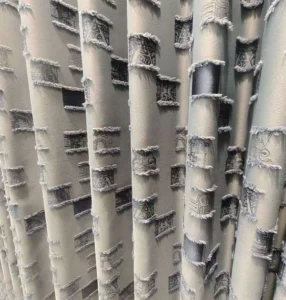 Cheap heat block curtain fabric ready stock with 90 percent light blocking for hot climates