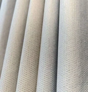 heavy duty textured blackout curtain material 660g per meter
