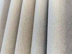 heavy duty textured blackout curtain material 660g per meter