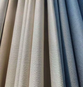 hotel project soundproof blackout curtain fabric 660g per meter
