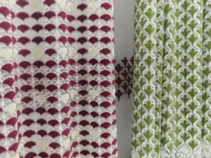 Direct factory custom curtain fabric supply 1 roll MOQ