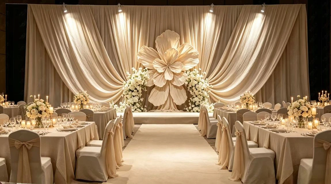 Hotel Banquet Hall Drapery