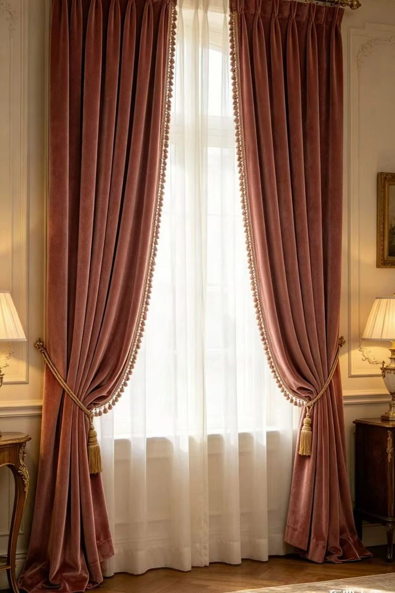 Luxury Classic Velvet Curtain