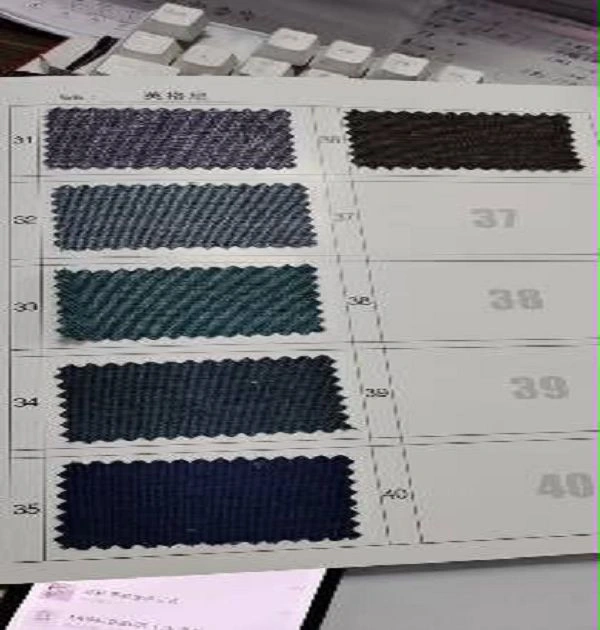700G Faux Linen Blackout Curtain Fabric Wholesale | Ddp Shipping 4 Dark Color Options Of 280Cm Height Faux Linen Curtain Fabric, Including Navy And Grey Textures