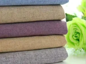 Contact Us 8 Wholesale 700G Faux Linen Blackout Curtain Fabric In Multiple Colors, 280Cm Height For Hotel Projects.