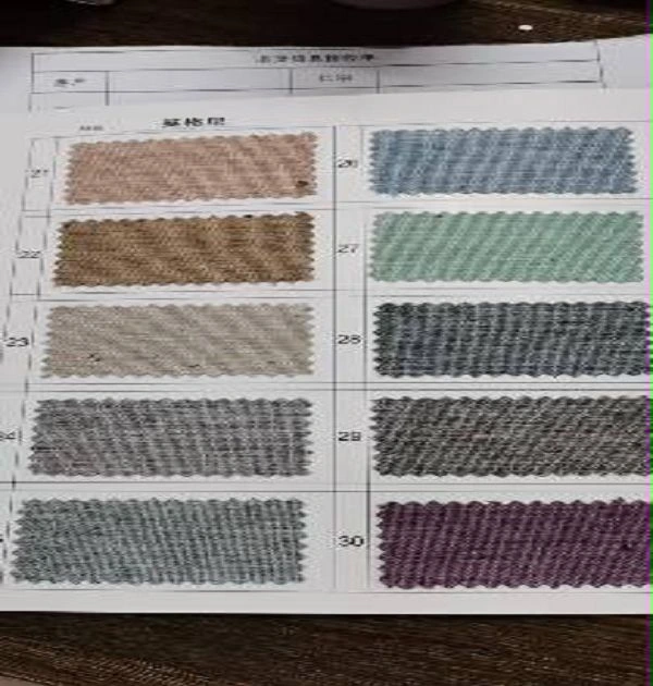 700G Faux Linen Blackout Curtain Fabric Wholesale | Ddp Shipping 3 Earth Tone Color Palette Of Heavyweight Linen Texture Blackout Curtain Fabric From China Supplier