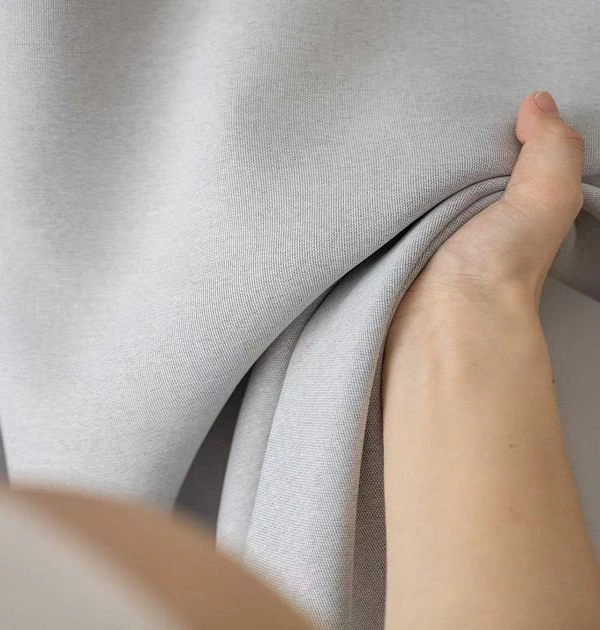 Coated Vs Non-Coated Blackout Curtains: Hotel Buyer Guide 2 Soft Textured Fine Linen Curtain Material With Heavy Drape From China Supplier